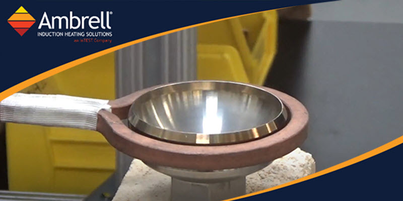 Induction Hardening a Steel Blade