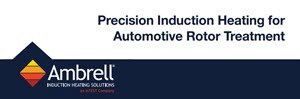 Precision induction heating for automotive rotor treatment