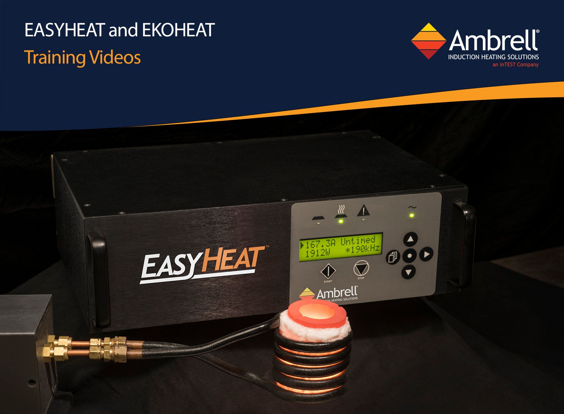 Ambrell offers EASYHEAT and EKOHEAT induction heating training videos