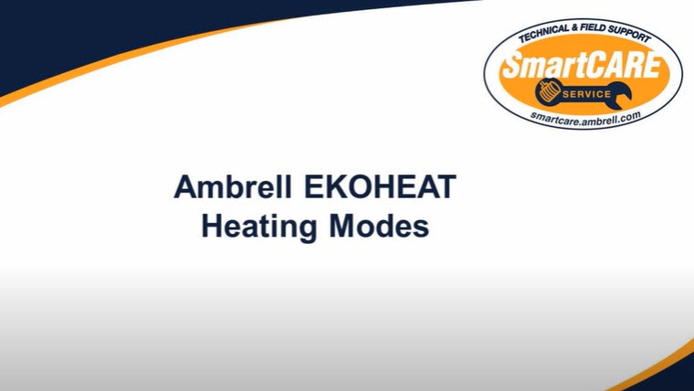 Three heating modes