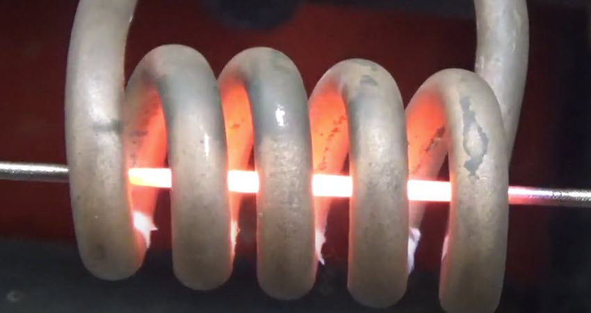 Annealing a braid with induction