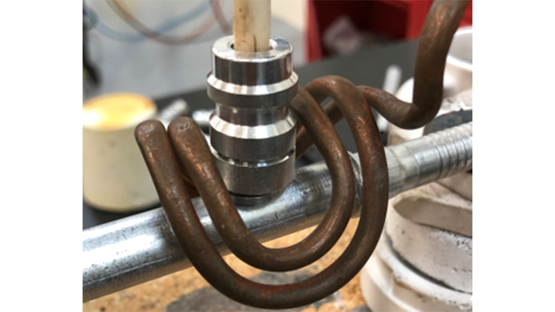 Induction Brazing an Aluminum Tube Assembly